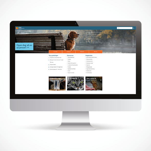 Nieuwe website voor Aeres Training Centre Barneveld