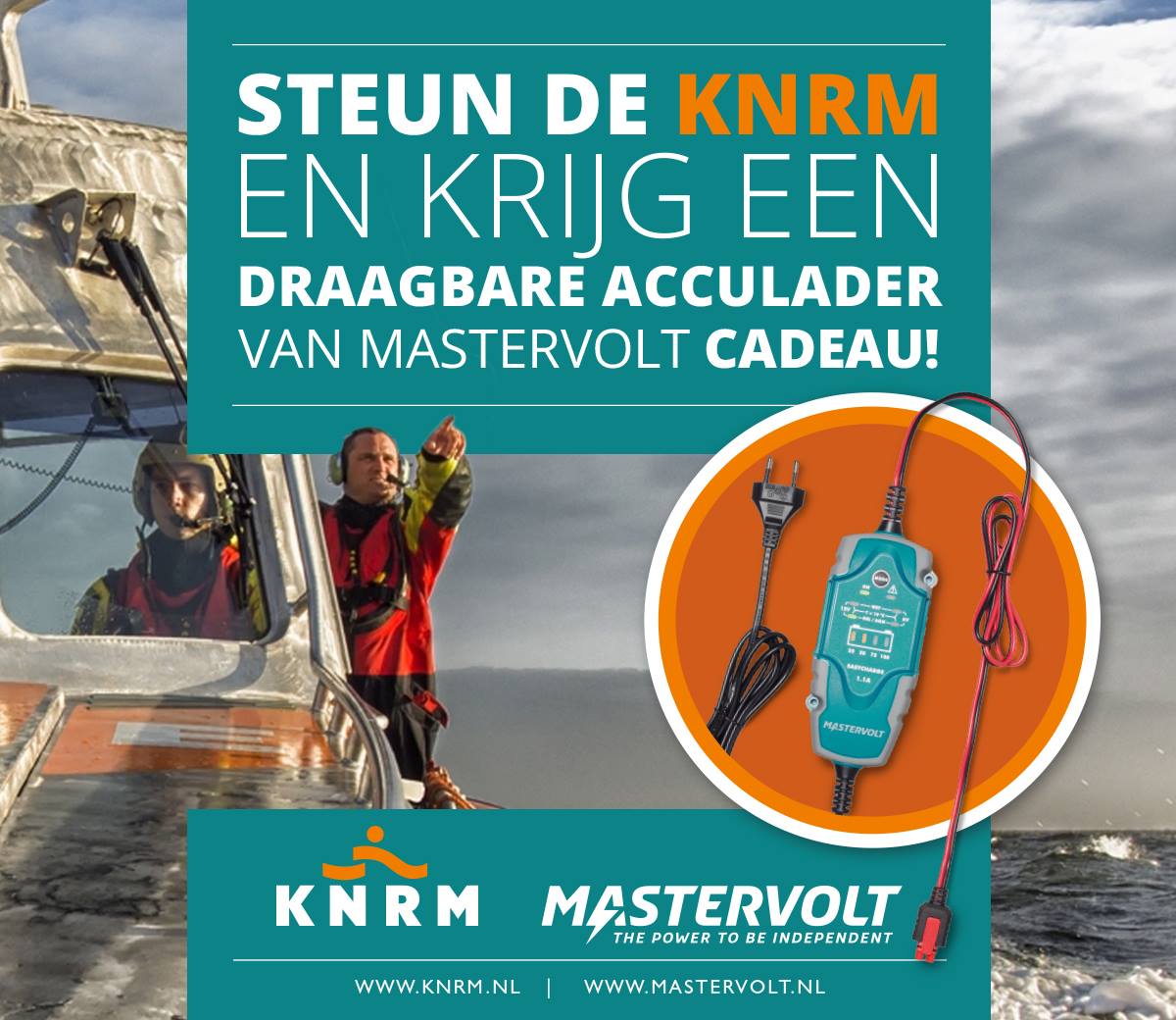 Joint promotion voor Mastervolt en KNRM